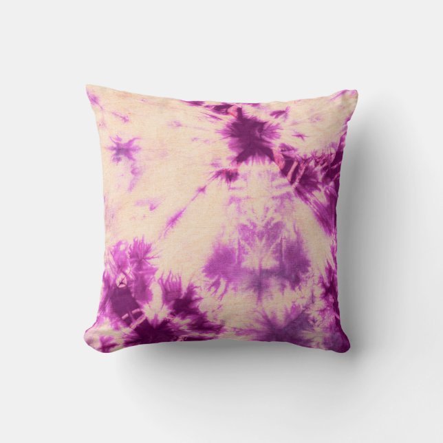 Almofada Composição #7 da tintura do laço por Michael Moffa (Frente)