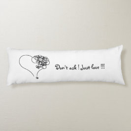 Almofada Comprida Adoro travesseiro