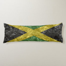 Almofada Comprida Bandeira jamaicana - Invertida