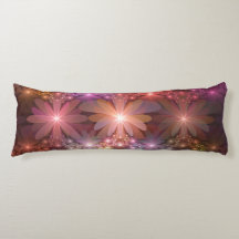 Cama De Flores Colorida Abstrata Arte Fractal Bril