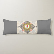 Colagem Vintage Retro com rendas e flores