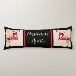 Almofada Comprida Corações Passivos