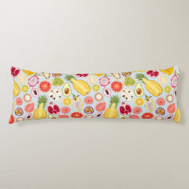 Almofada Comprida Corpo de Padrão Tropical Pillow
