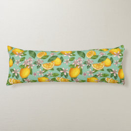 Almofada Comprida Corpo do Padrão Citrus Pillow