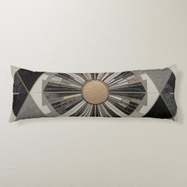 Almofada Comprida Deco Círculo