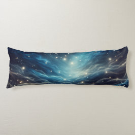 Almofada Comprida DreamNight Sky - Com Sparkles e Silver Swirls