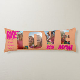 Almofada Comprida Feliz Dia das Mães Amor