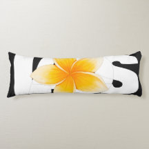 Laos Amor Flor de Frangipani Preto e Branco
