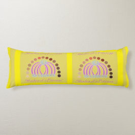 Almofada Comprida Lavadinho Em Sombras De Uma Princesa Compõem Arco-