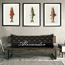 Monograma, Dourado, preto branco, , tapete rolante