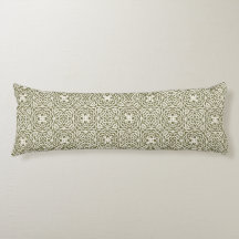 Olive Floral Lattice