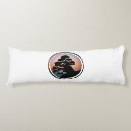 Almofada Comprida Oriental Bonsai Tree