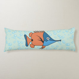 Almofada Comprida Peixe de animação bonito