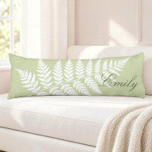 Pistache Verde Branco Feto Elegante Minimalista
