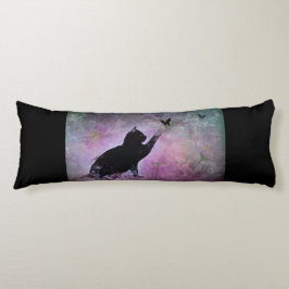 Almofada Comprida Sonhos de Gato Negro