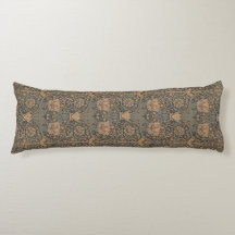William Morris: Blue Honeysuckle Body Pillow