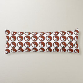 Almofada Comprida Yin Yang por Shirley Taylor
