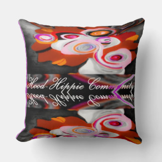 Almofada "Comunidade Hood-Hippie"
