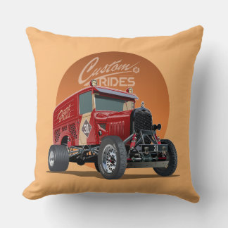 Almofada Conceito personalizado de carro de retrocorrida