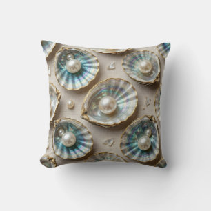 Almofada Concha de Ostra de Ouro Abalone Nácar