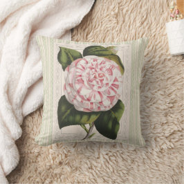 Almofada Condessa de Derby Camellia Vintage Floral
