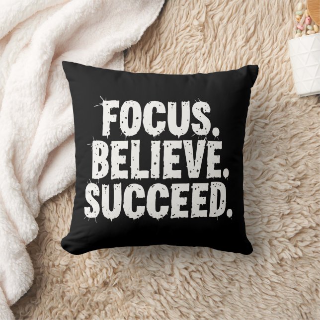 Almofada Conduzido Para O Êxito (Cobertor)