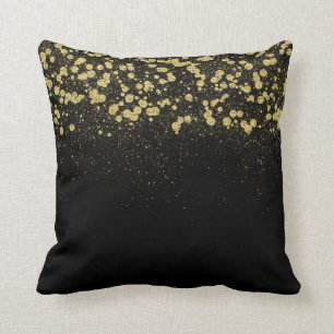 Almofada Confetes Dourados Glittery