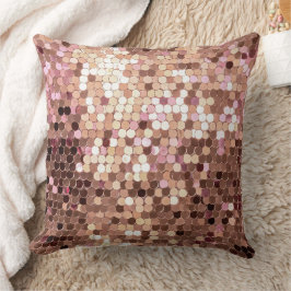 Almofada Confetti Rosa Cor-de-Rosa Rosa do-na moda Glam Dou