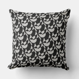 Almofada Conforto de Alto Contraste: Modular Noir Echo Abst