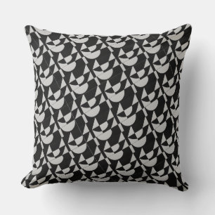 Almofada Conforto de Alto Contraste: Modular Noir Echo Abst