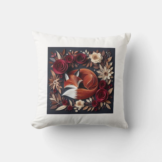 Almofada "Conforto de Push: Travesseiro decorativo de Polié (Frente)