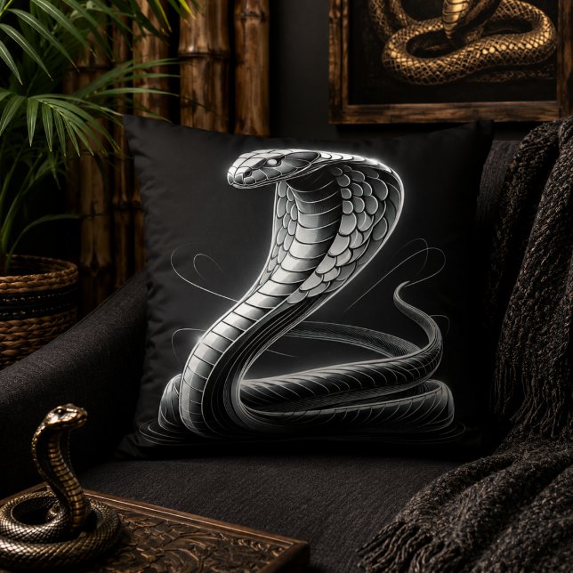 Almofada Conforto Serpenteante: Travesseiro em Forma de Cob (Serpentine Comfort: Cobra-Shaped Pillow for Exotic)