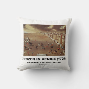 Almofada Congelada em Veneza (1708) por Gabriele Bella