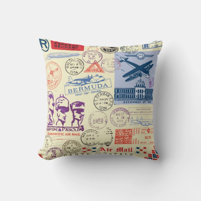 Almofada Conjunto de Decretos do Carimbo do Documento Vinta (Frente)