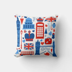 Almofada Conjunto de Porta-Copos London Pop Icons