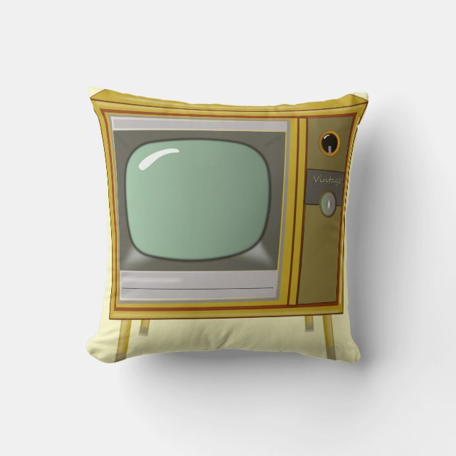 ALMOFADA CONJUNTO DE TELEVISÃO RETRO (Frente)