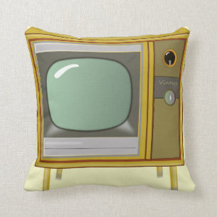 ALMOFADA CONJUNTO DE TELEVISÃO RETRO