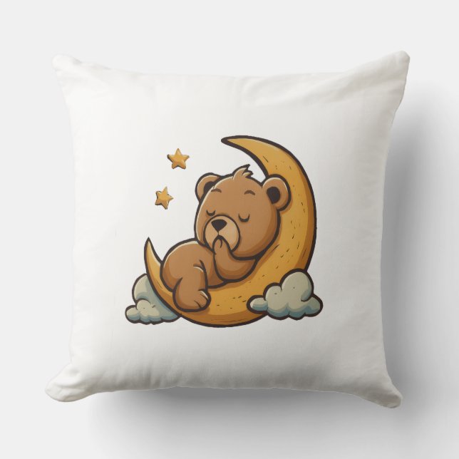 Almofada Conjunto de Urso de Pelúcia e Travesseiro Sonhos A (Frente)