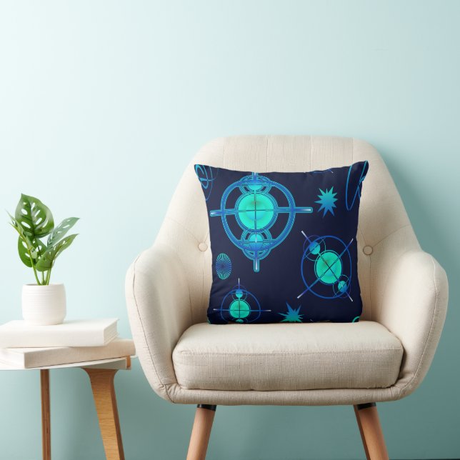 Almofada Connected Minds Pattern (Cadeira)