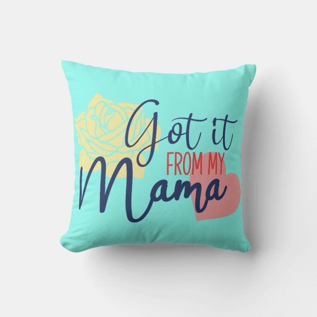 Almofada Consegui da minha mãe (Frente)