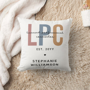 Almofada Conselheiro profissional licenciado para LPC perso