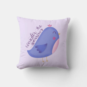 Almofada Considere o Travesseiro Sparrows