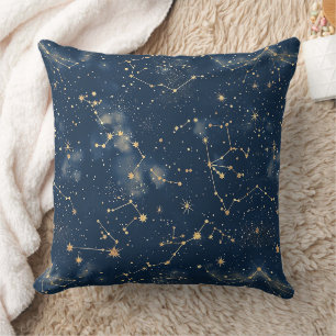 Almofada Constelação Celeste - Noite Estrelada