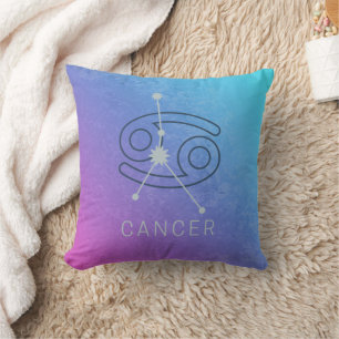 Almofada Constelação de Horoscópio com Sinal Zodiac Star ca