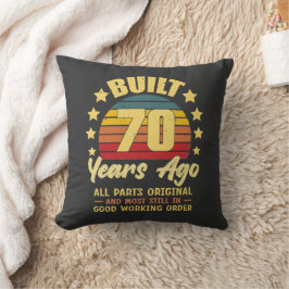 Almofada Construído há 70 anos Todas as Peças Originais Ani