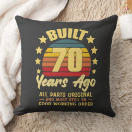 Almofada Construído há 70 anos Todas as Peças Originais Ani