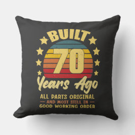 Almofada Construído há 70 anos Todas as Peças Originais Ani