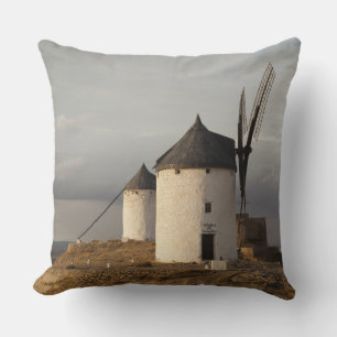 Almofada Consuegra, antigos moinhos de vento de La Mancha