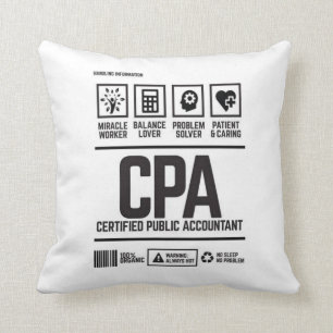 Almofada contabilista público certificado-CPA