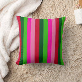 Almofada Contemporary Colors Christmas Stripes